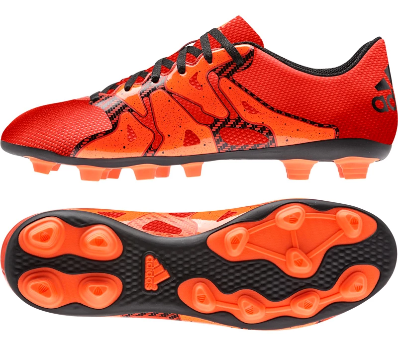 Fu ballschuhe adidas X 15.4 FxG Orange Sportega