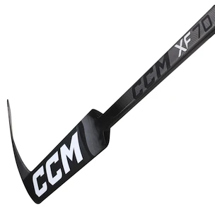 Goalie Kompositschläger CCM Tacks XF 70 Black/Grey Senior 26 Zoll, R (Full-right)
