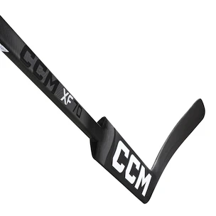 Goalie Kompositschläger CCM Tacks XF 70 Black/Grey Senior 26 Zoll, R (Full-right)