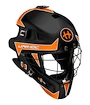 Goalie Maske Unihoc Feather 44 black/orange