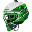 Goalie Maske Warrior Ritual F2 E Neon/Green Bambini