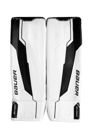 Goalie Schienen Bauer Supreme Shadow White/Black Senior