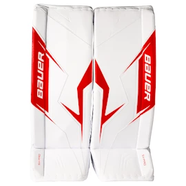 Goalie Schienen Bauer SV-PRO White/Red Senior