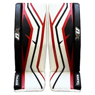 Goalie Schienen BRIAN'S Iconik X White/Blue Senior 36+1 Zoll
