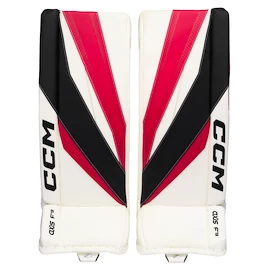 Goalie Schienen CCM Axis F9 Black/Red/White Intermediate