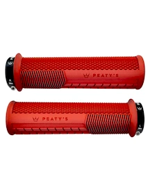 Griffe PEATY'S Monarch knurl thick red (pgm-knl-thk-red-20)