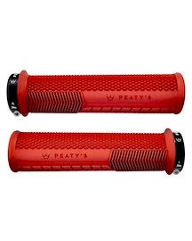 Griffe PEATY'S Monarch knurl thin red (pgm-knl-thn-red-20)