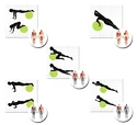 Gymnastik Ball Schildkröt  Fitness Gym Ball 85 cm