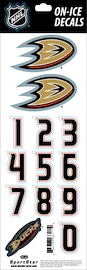 Helmnummer Sportstape ALL IN ONE HELMET DECALS - ANAHEIM MIGHTY DUCKS