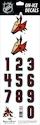 Helmnummer Sportstape  ALL IN ONE HELMET DECALS - ARIZONA COYOTES