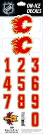 Helmnummer Sportstape ALL IN ONE HELMET DECALS - CALGARY FLAMES