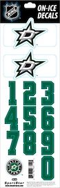 Helmnummer Sportstape ALL IN ONE HELMET DECALS - DALLAS STARS