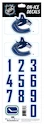 Helmnummer Sportstape  ALL IN ONE HELMET DECALS - VANCOUVER CANUCKS