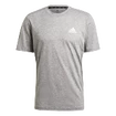 Herren adidas Aeroready Designed 2 Move FeelReady Sport Tee Medium Grey Heather