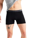 Herren Boxer Shorts Icebreaker  Anatomica Boxers Black