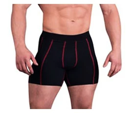 Herren Boxer Shorts MadMax MSW905 Black/Red