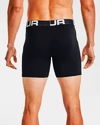 Herren Boxer Shorts Under Armour  Charged Cotton 6in 3Pack Black