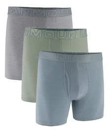 Herren Boxer Shorts Under Armour Perf Cotton 6in 3Pack Blue