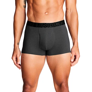 Herren Boxer Shorts Under Armour Perf Cotton Solid 3in 3Pack Castlerock Heather