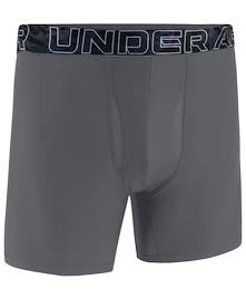 Herren Boxer Shorts Under Armour Perf Tech 6in Grey