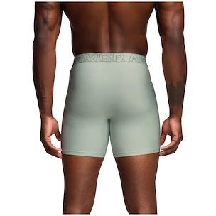 Herren Boxer Shorts Under Armour Perf Tech Mesh 6in 3Pack Green