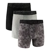 Herren Boxer Shorts Under Armour Perf Tech Print 6in 3Pack Castlerock Heather