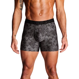 Herren Boxer Shorts Under Armour Perf Tech Print 6in 3Pack Castlerock Heather