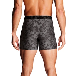 Herren Boxer Shorts Under Armour Perf Tech Print 6in 3Pack Castlerock Heather