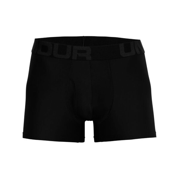 Herren Boxer Shorts Under Armour Tech 3" 2 Pack schwarz Dynamic