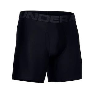 Herren Boxer Shorts Under Armour  Tech 6in 2Pack Black  S