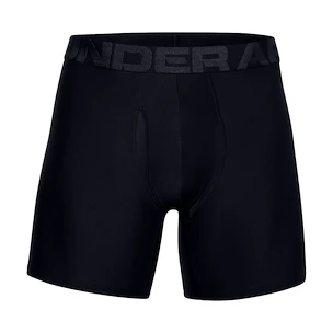 Herren Boxer Shorts Under Armour  Tech 6in 2Pack Black  S