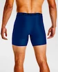 Herren Boxer Shorts Under Armour  Tech 6in 2Pack Blue