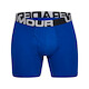 Herren Boxershorts Under Armour Charged Cotton 6" 3 Pack Blue