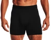 Herren-Boxershorts Under Armour Tech Mesh 6", 2er-Pack, Schwarz