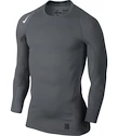 Herren Funktions Longsleeve Nike Pro Warm Comp Grey