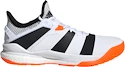 Herren Hallenschuhe adidas Stabil X White/Orange