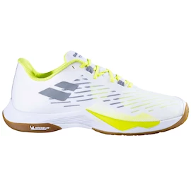 Herren Hallenschuhe Babolat Shadow Tour 5 Men White/Lime