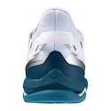 Herren Hallenschuhe Mizuno  WAVE MIRAGE 5 White/Sailor Blue/Silver