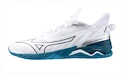 Herren Hallenschuhe Mizuno  WAVE MIRAGE 5 White/Sailor Blue/Silver