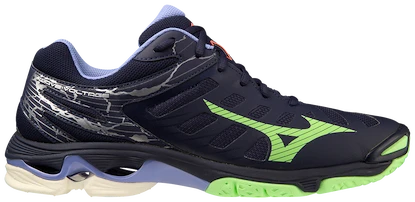 Herren Hallenschuhe Mizuno  Wave Voltage Evening Blue