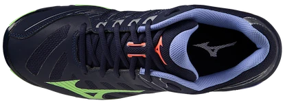 Herren Hallenschuhe Mizuno  Wave Voltage Evening Blue