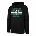 Herren Hoodie 47 Brand  NHL Anaheim Ducks BURNSIDE Pullover Hood