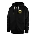 Herren Hoodie 47 Brand  NHL Boston Bruins Back Check ’47 MORRIS Full Zip Hood SR