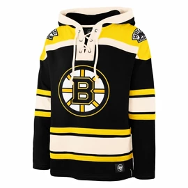 Herren Hoodie 47 Brand NHL Boston Bruins Superior Lacer Hood