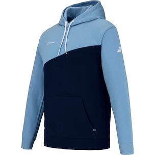 Herren Hoodie Babolat  Drive Hood Sweat Drive Heritage Blue