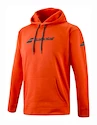 Herren Hoodie Babolat  Exercise Hood Sweat Men Fiesta Red