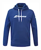 Herren Hoodie Babolat  Exercise Hood Sweat Men Sodalite Blue