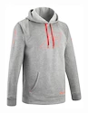 Herren Hoodie Babolat  Strike Hood Sweat High Rise Hthr