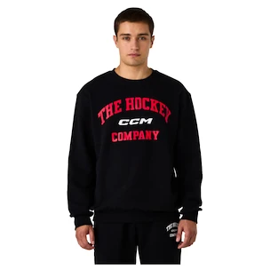 Herren Hoodie CCM  Athleisure Crew Black