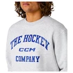 Herren Hoodie CCM  Athleisure Crew Grey Melange
